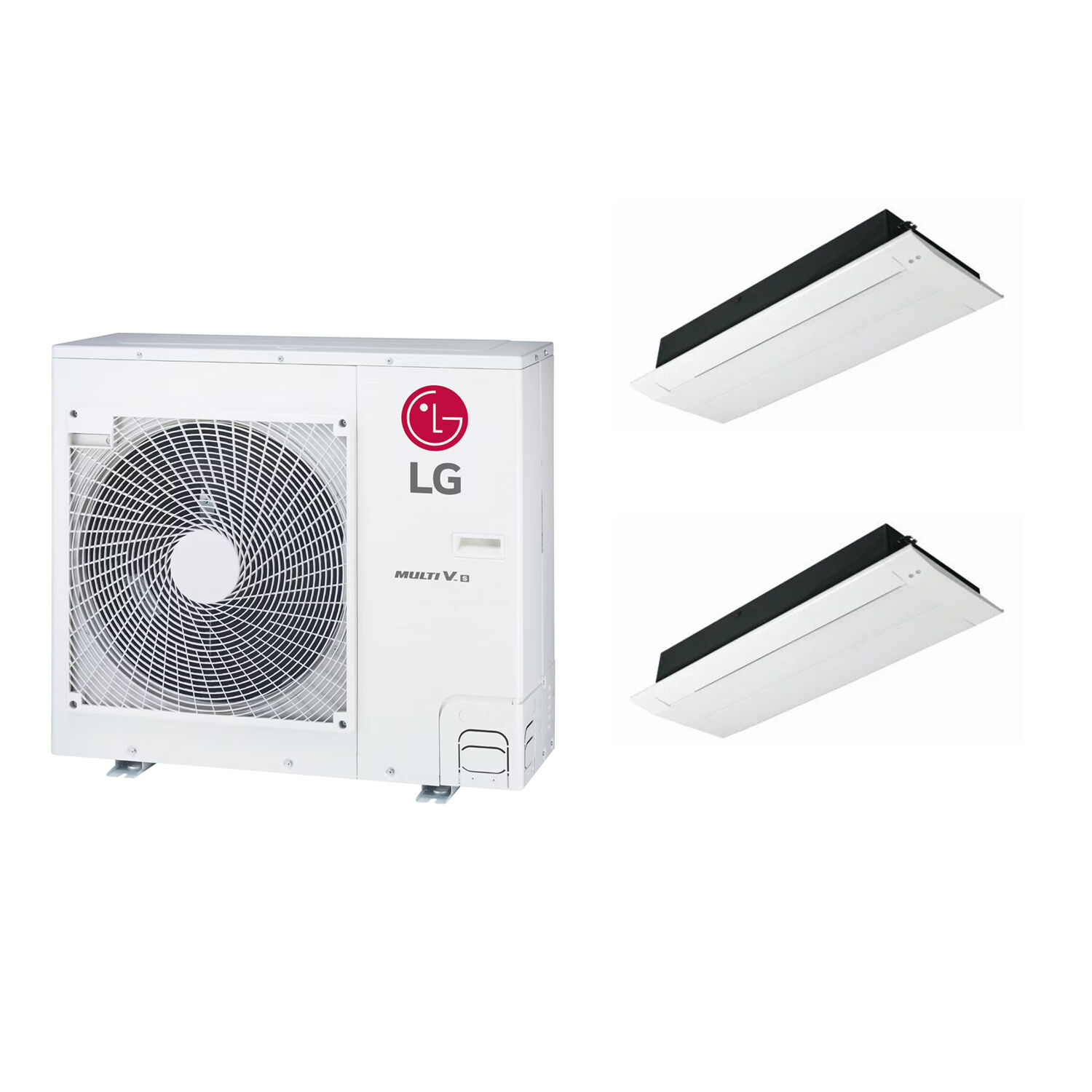 LG  Tek Yön Kaset Tipi 12+18 Btu İç Ünite 1 Dış Ünite Multi İnverter Klima